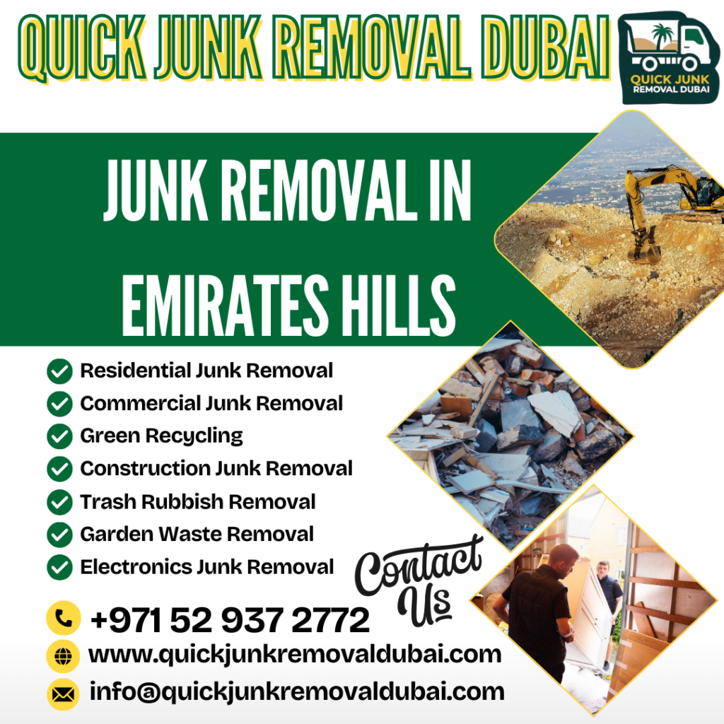 Junk Removal in Emirates Hills