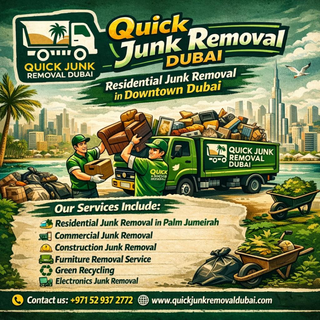 Residential Junk Removal in Downtown Dubai
