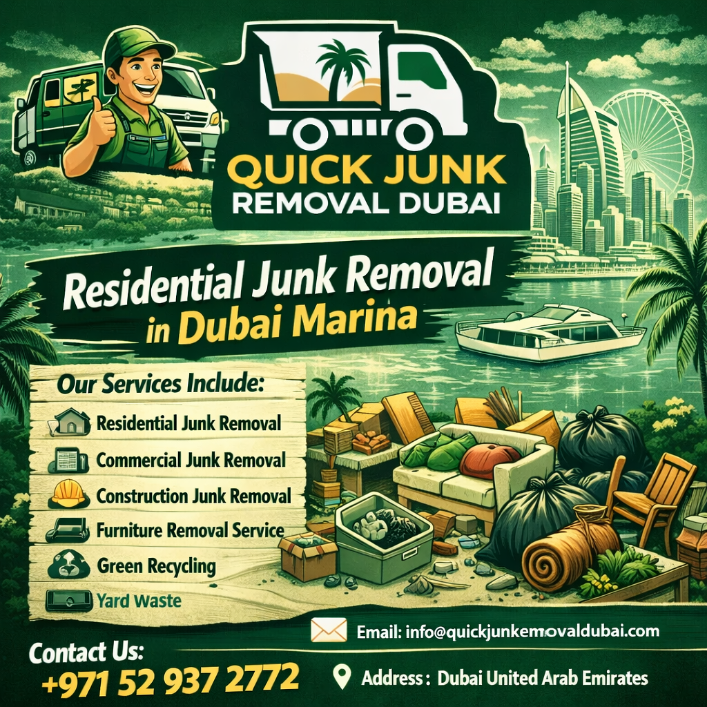 Residential Junk Removal in Dubai Marina
