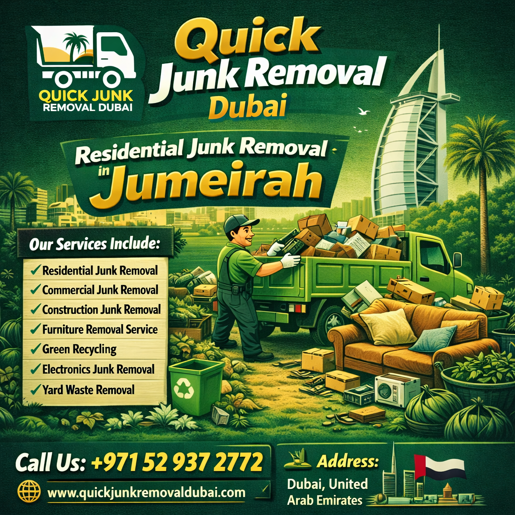 Residential Junk Removal in Jumeirah