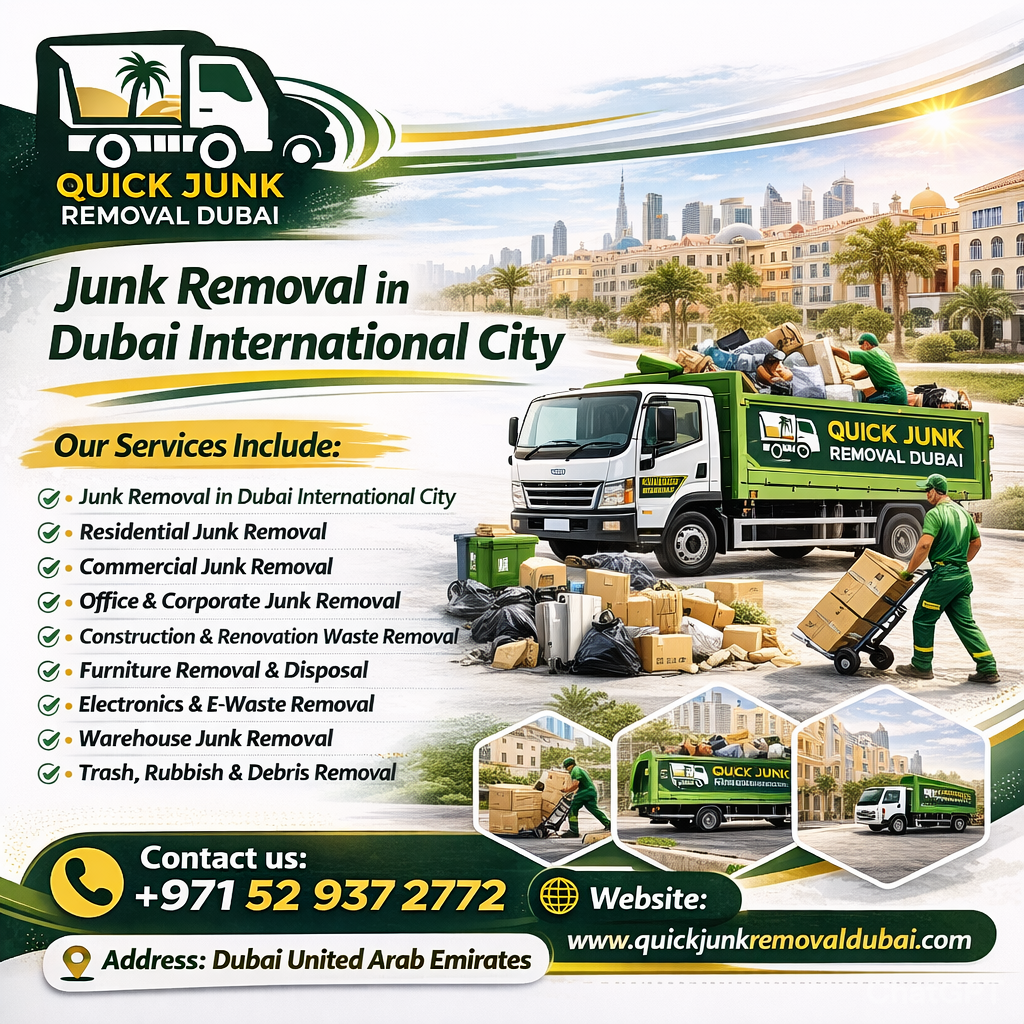 Junk Removal in Dubai International City