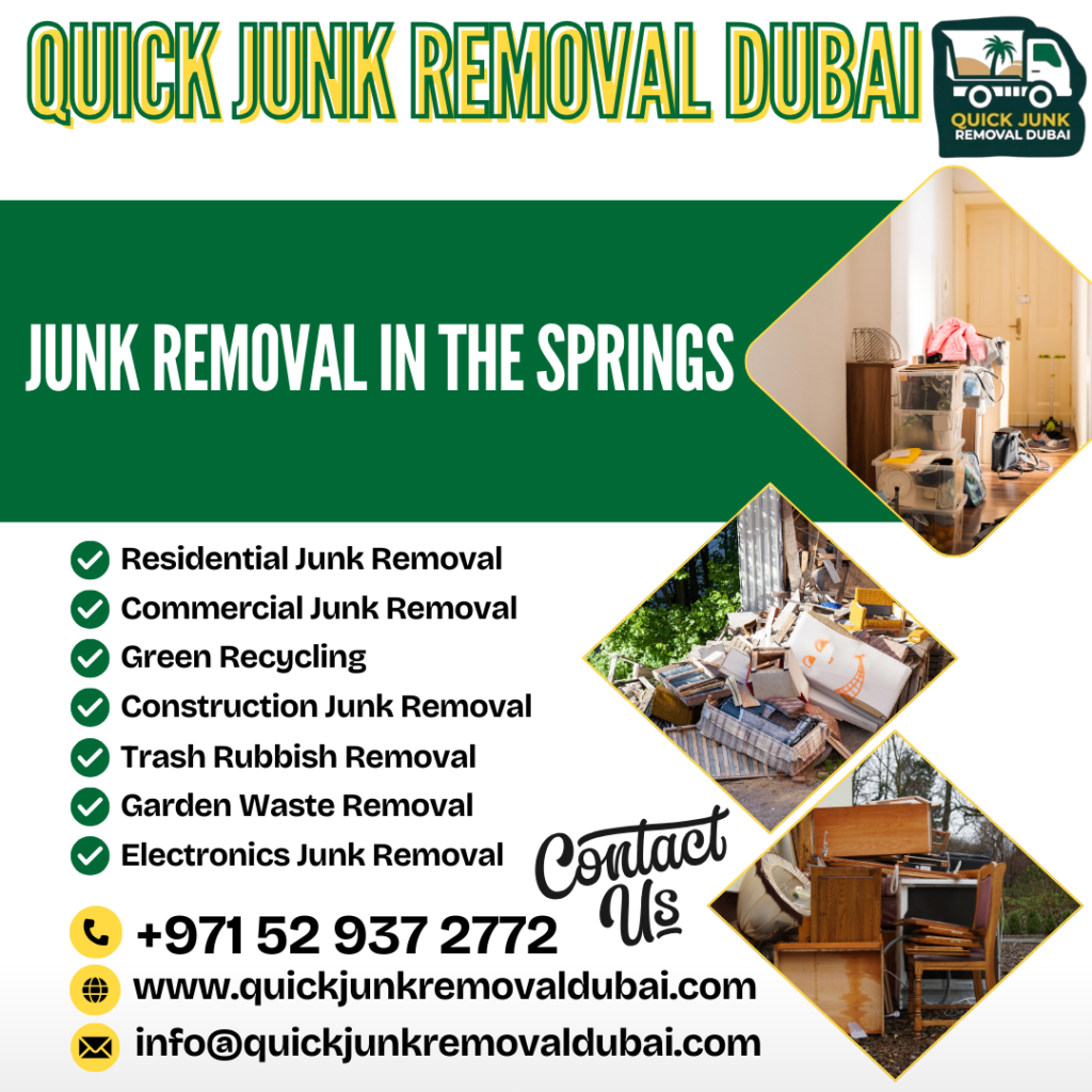 Junk Removal in The Springs