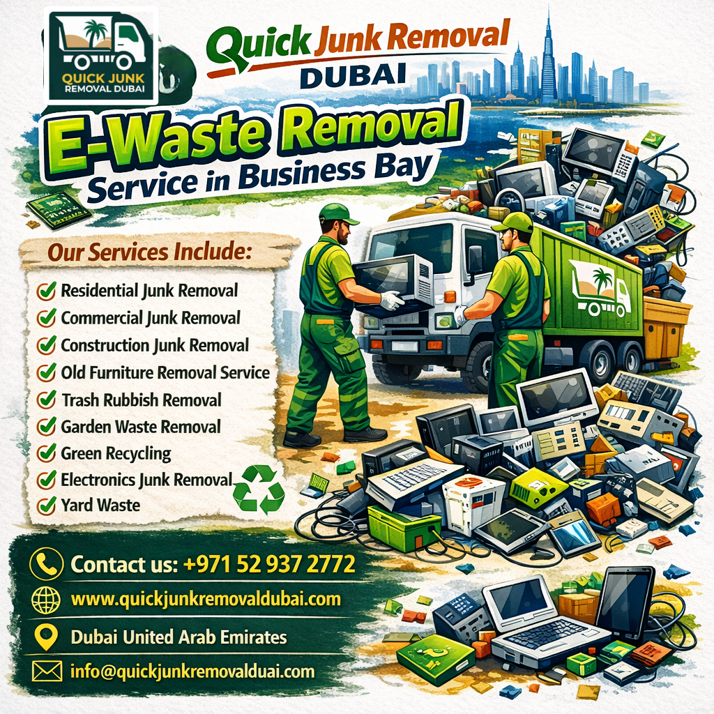 E Waste Removal Service in Business Bay