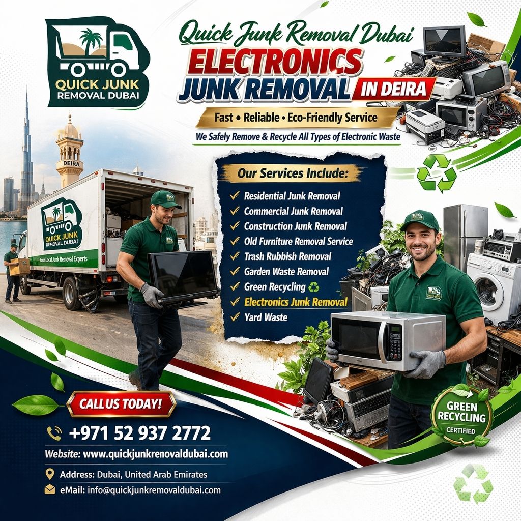 Electronics Junk Removal in Deira