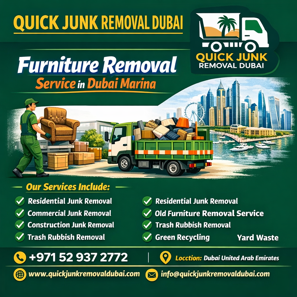 Furniture Removal Service in Dubai Marina