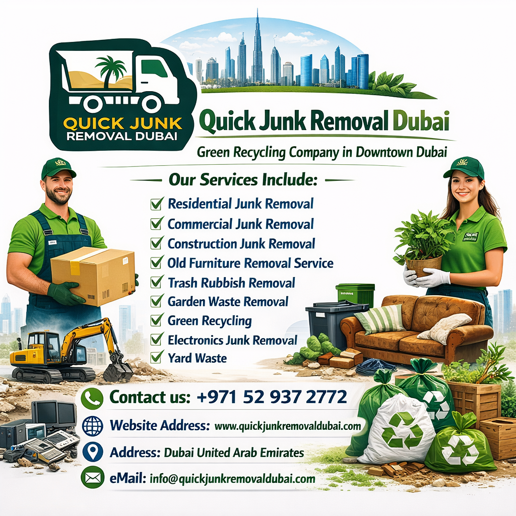 Green Recycling Company in Downtown Dubai