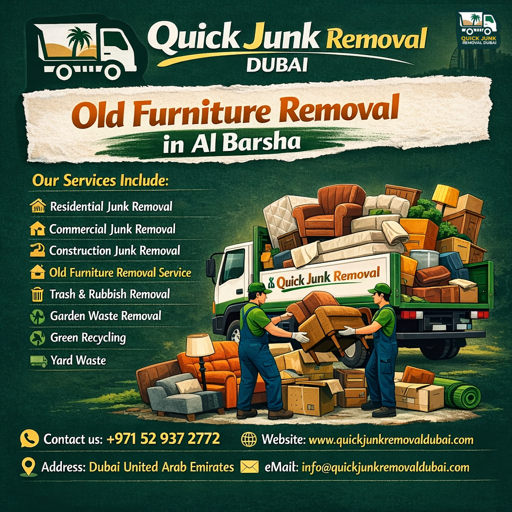 Old Furniture Removal in Al Barsha