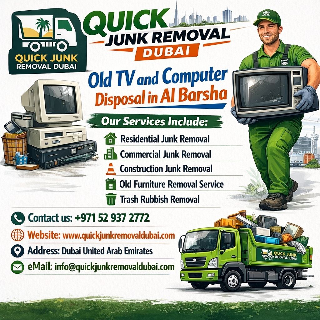 Old TV and Computer Disposal in Al Barsha