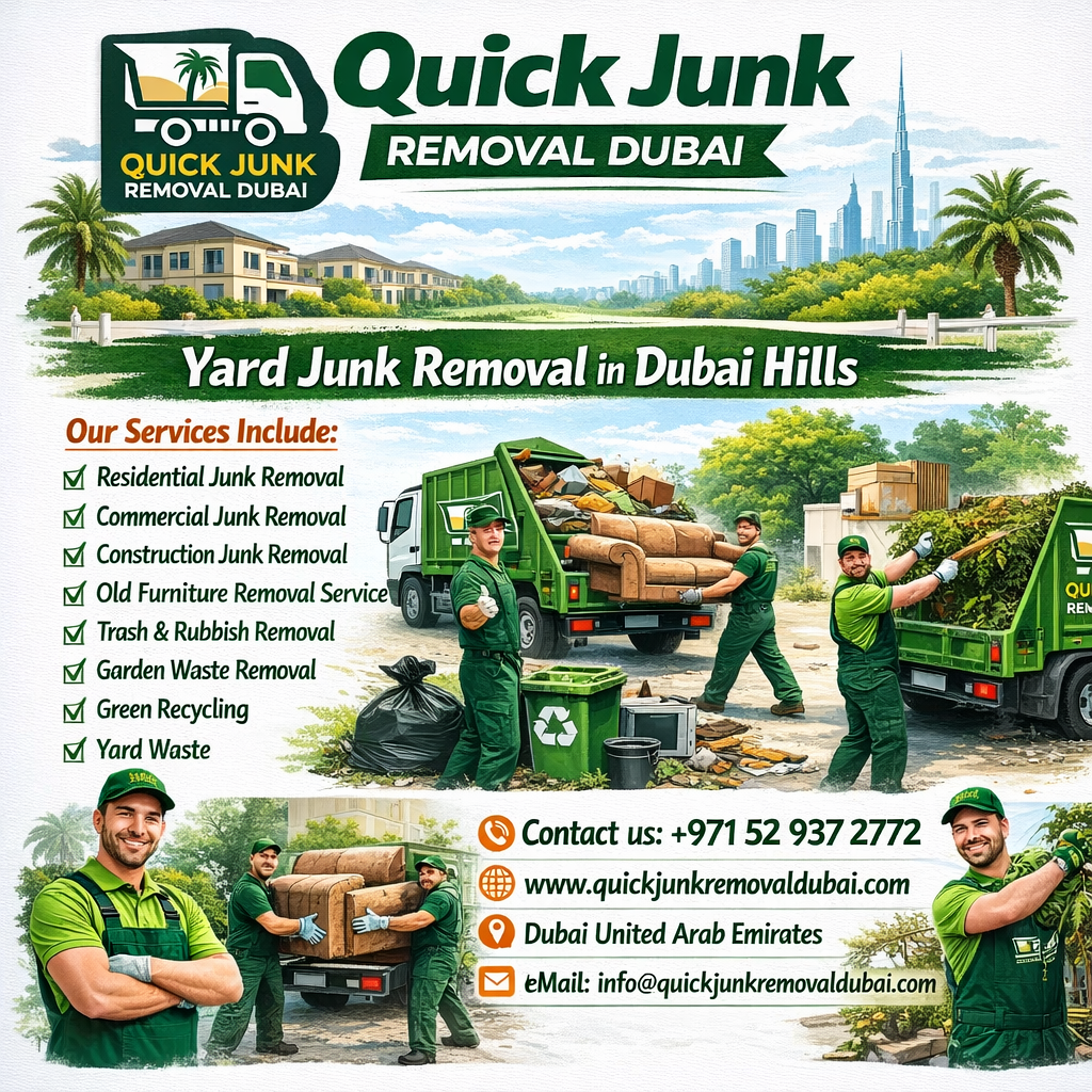 Yard Junk Removal in Dubai Hills