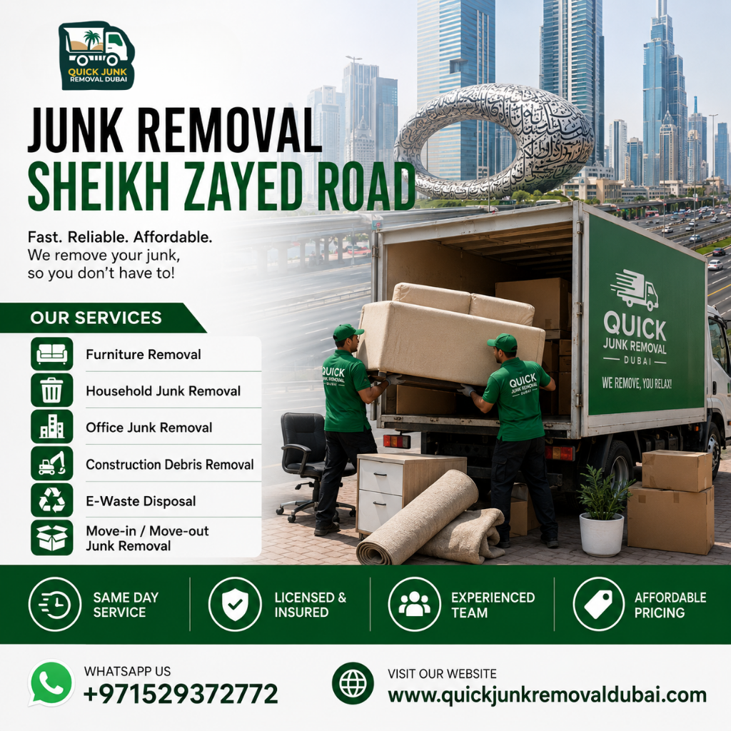 Junk Removal Sheikh Zayed Road