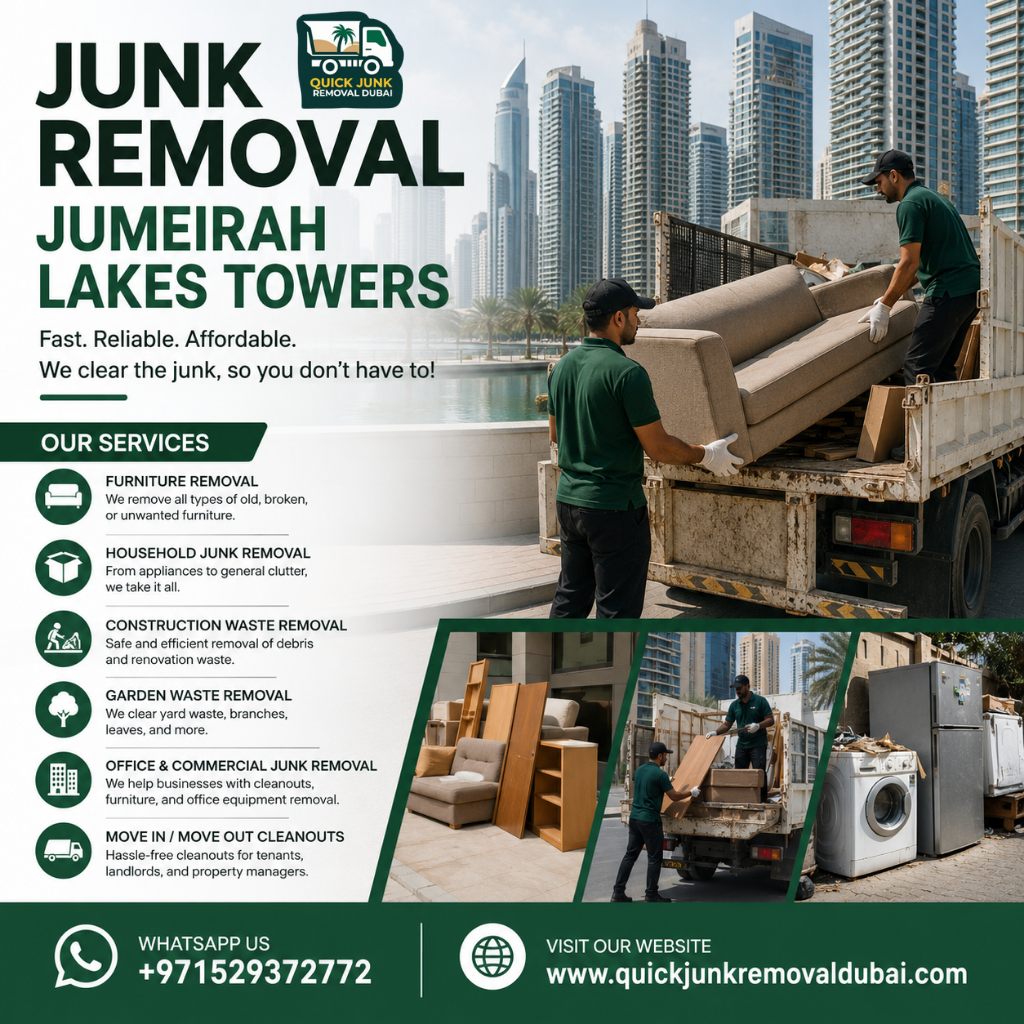 Junk Removal Jumeirah Lakes Towers